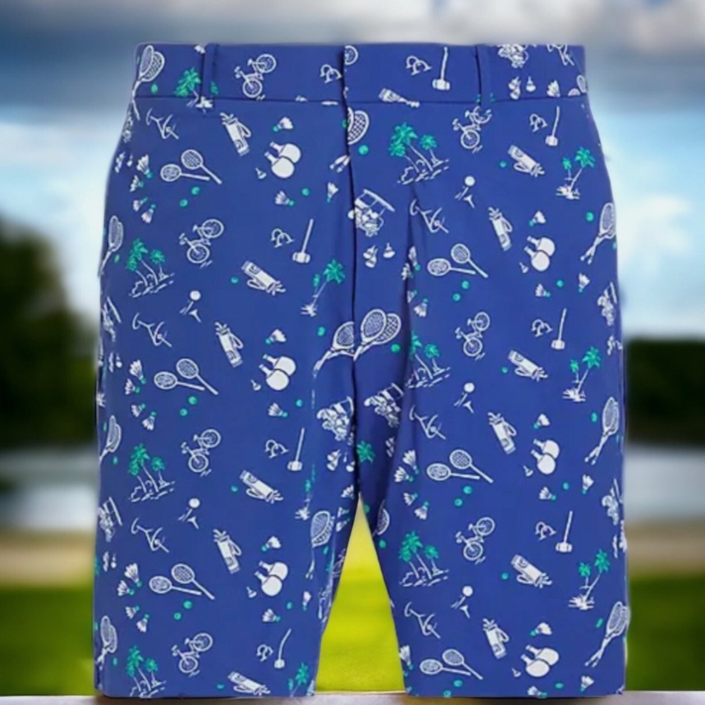 Ralph Lauren PGA Golf Shorts and Ball Pouch NWT